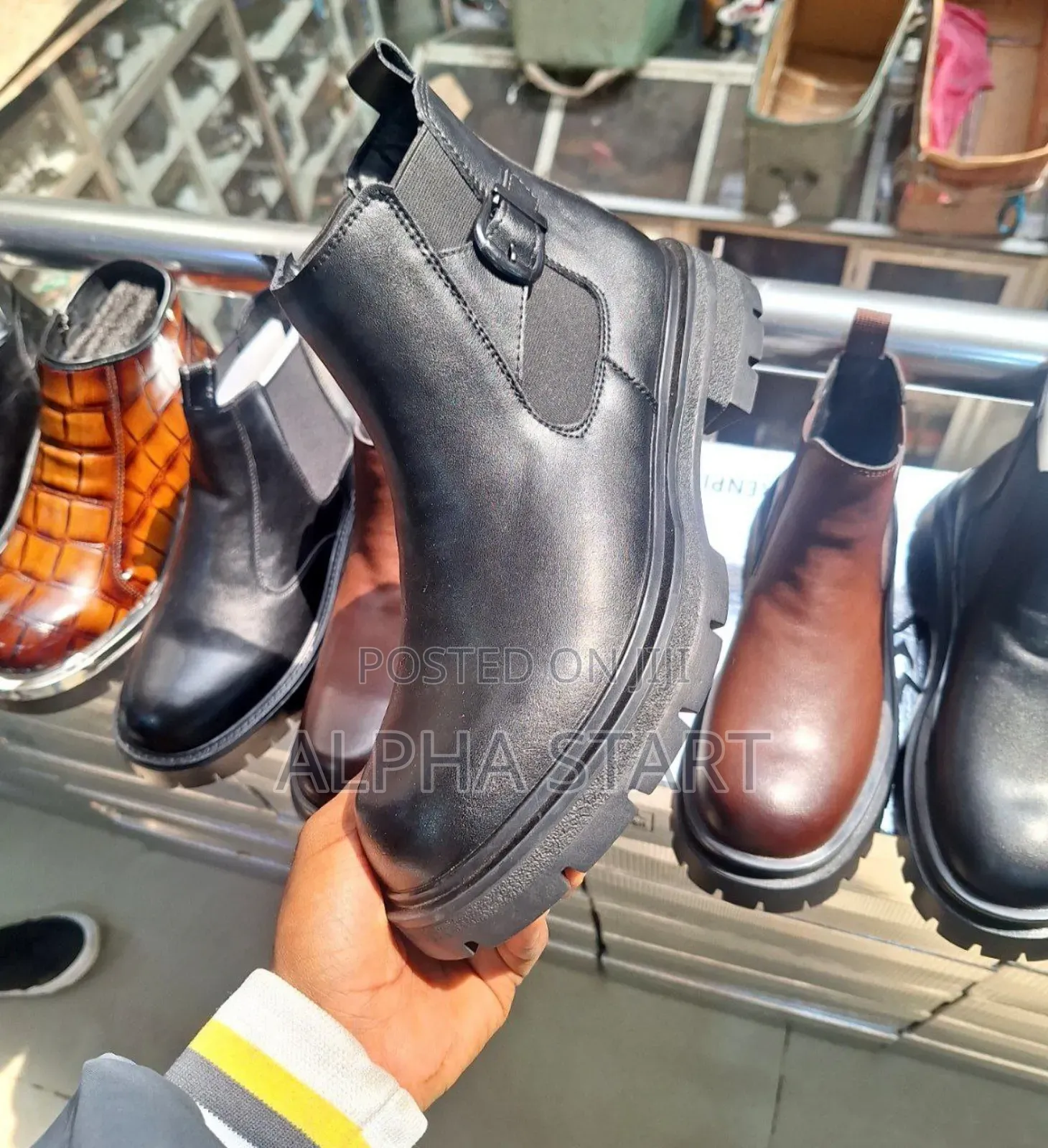 Chelsea Boots Stock Product 
 Size -- 39--44
Premium Quality