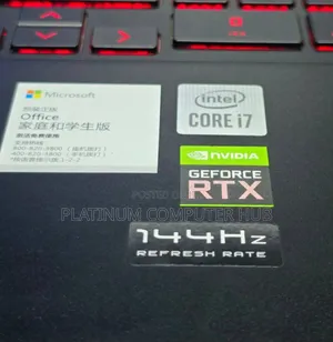 New Laptop HP Omen 15 16GB Intel Core I7 SSD 1T