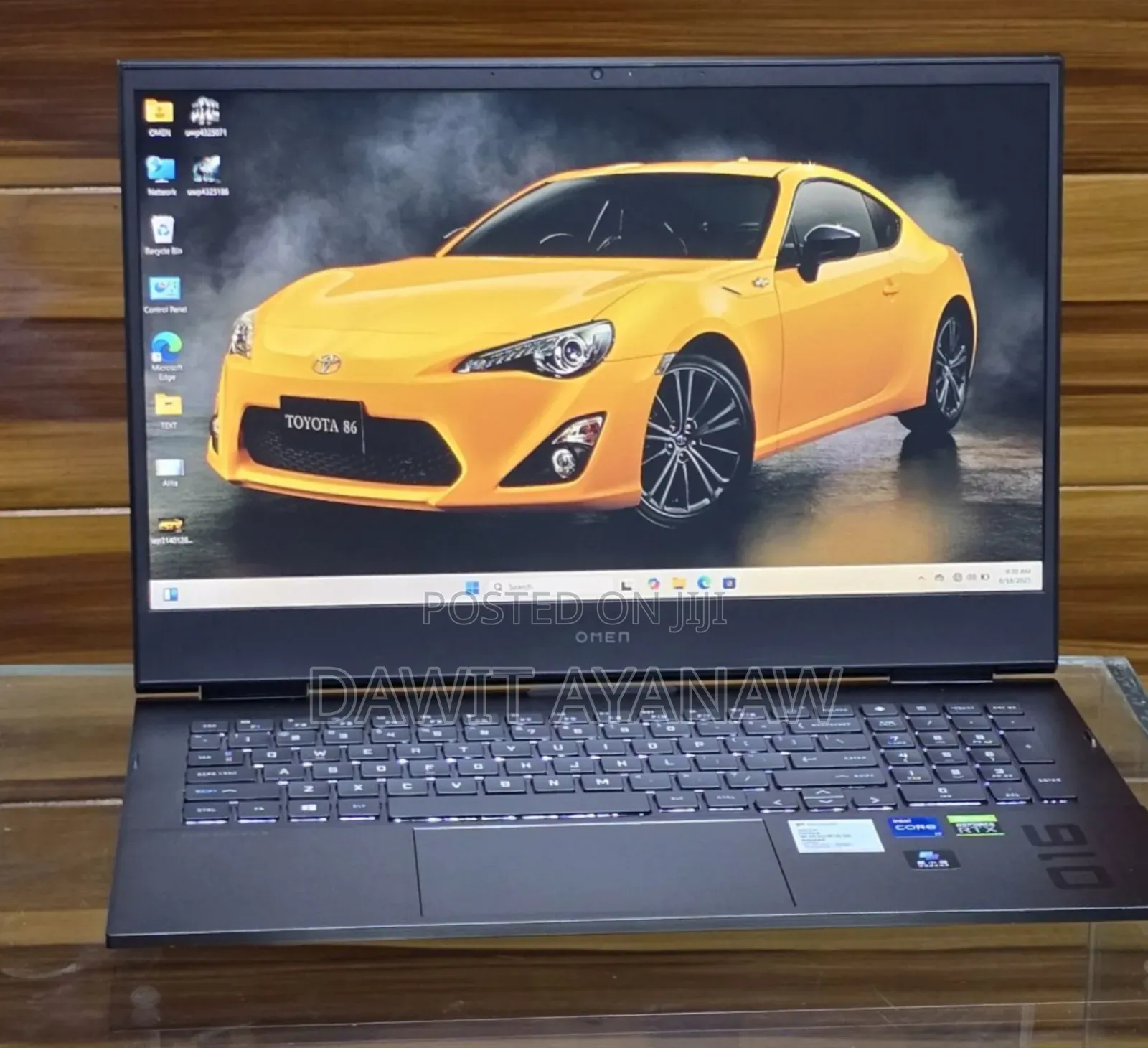 New Laptop HP Omen 16 16GB Intel Core I7 SSD 512GB