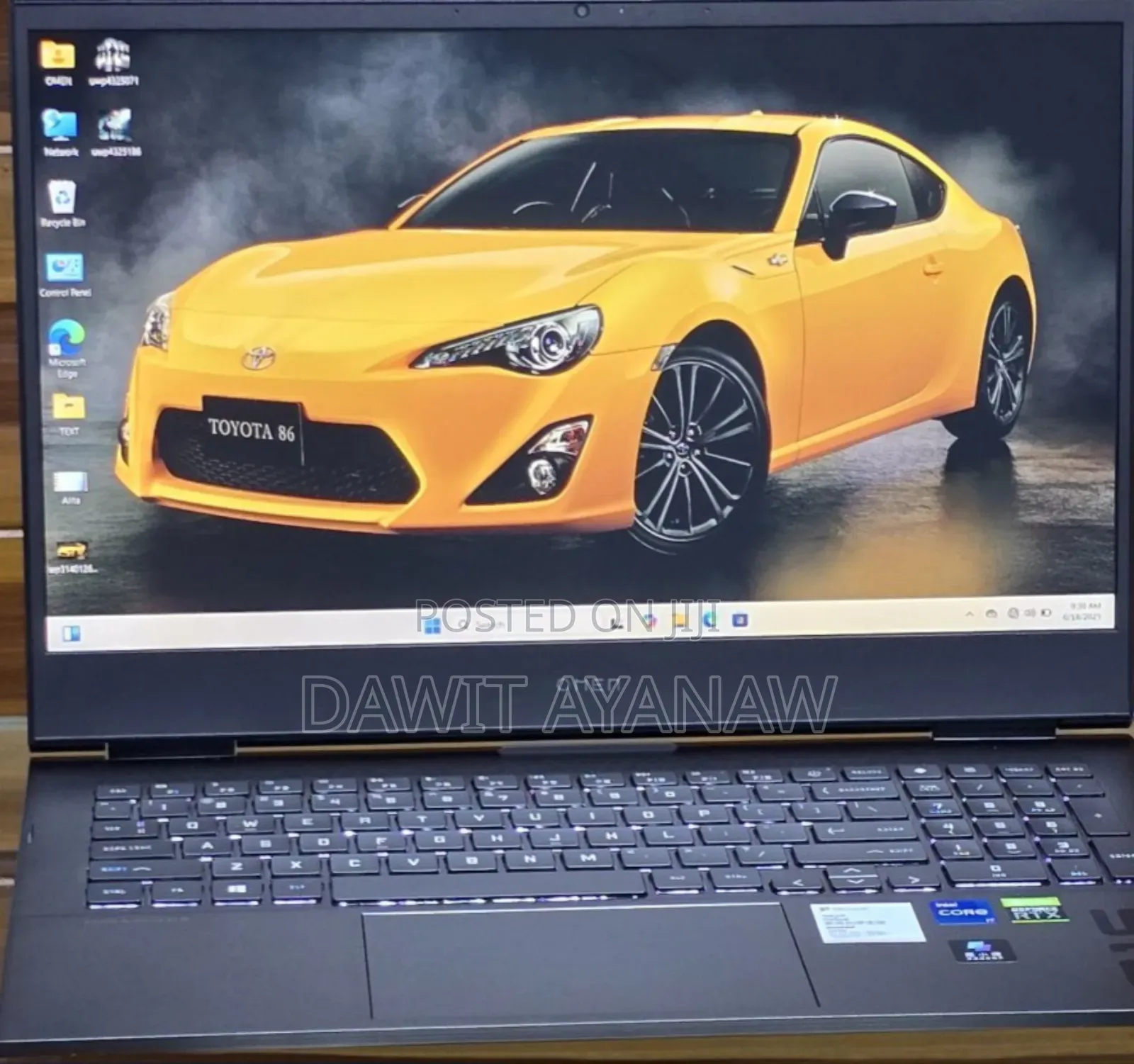 New Laptop HP Omen 16 16GB Intel Core I7 SSD 512GB