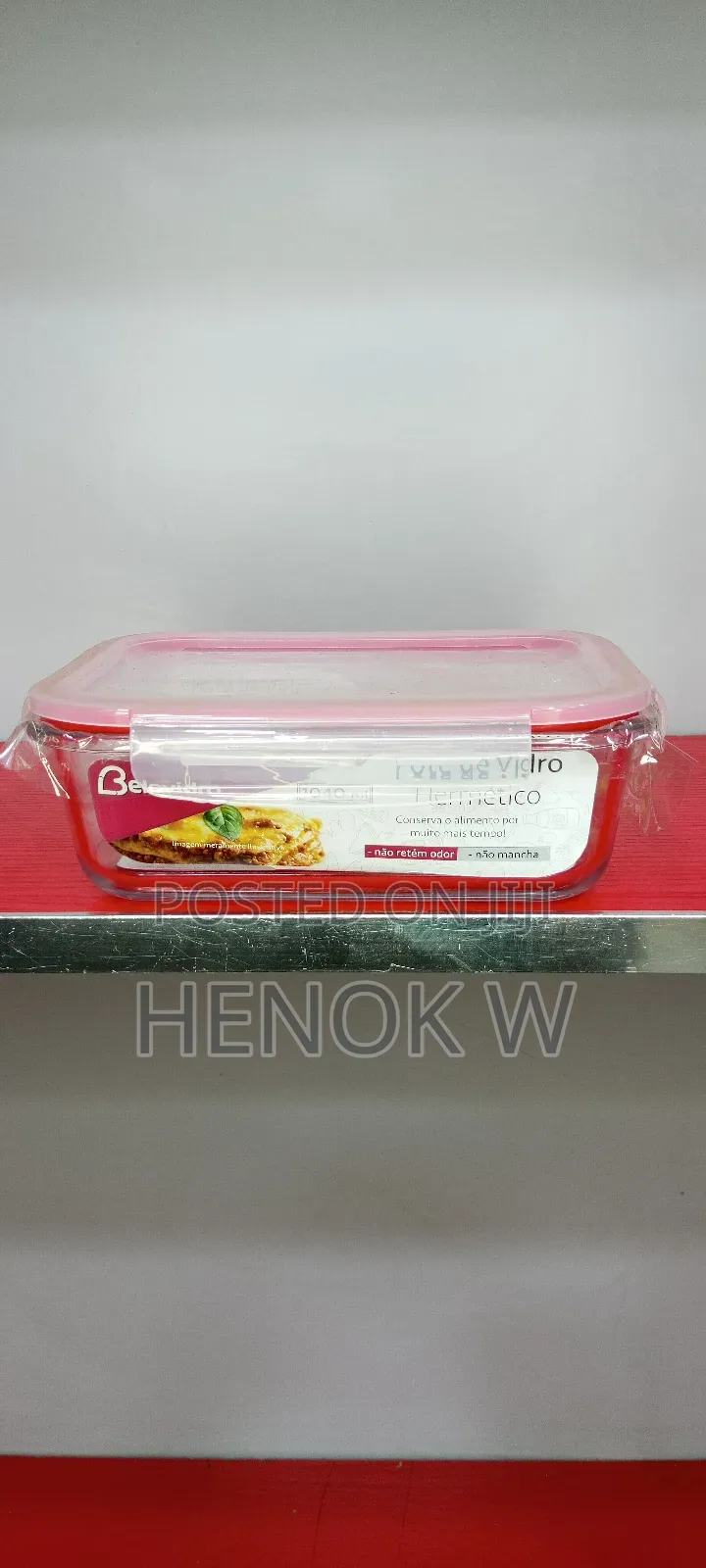 Clear Lasagna Container