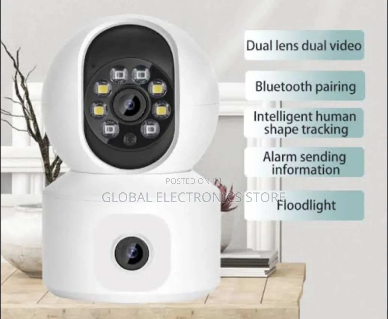 Ai-power Motion Sensor Dual Camera (Sim Card Supported)