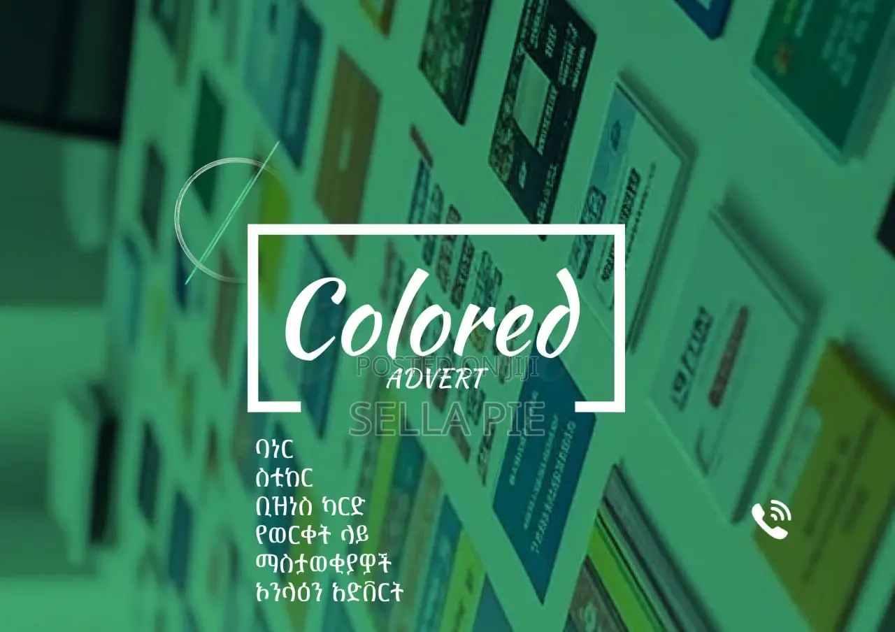 Colored Advert and Print Services