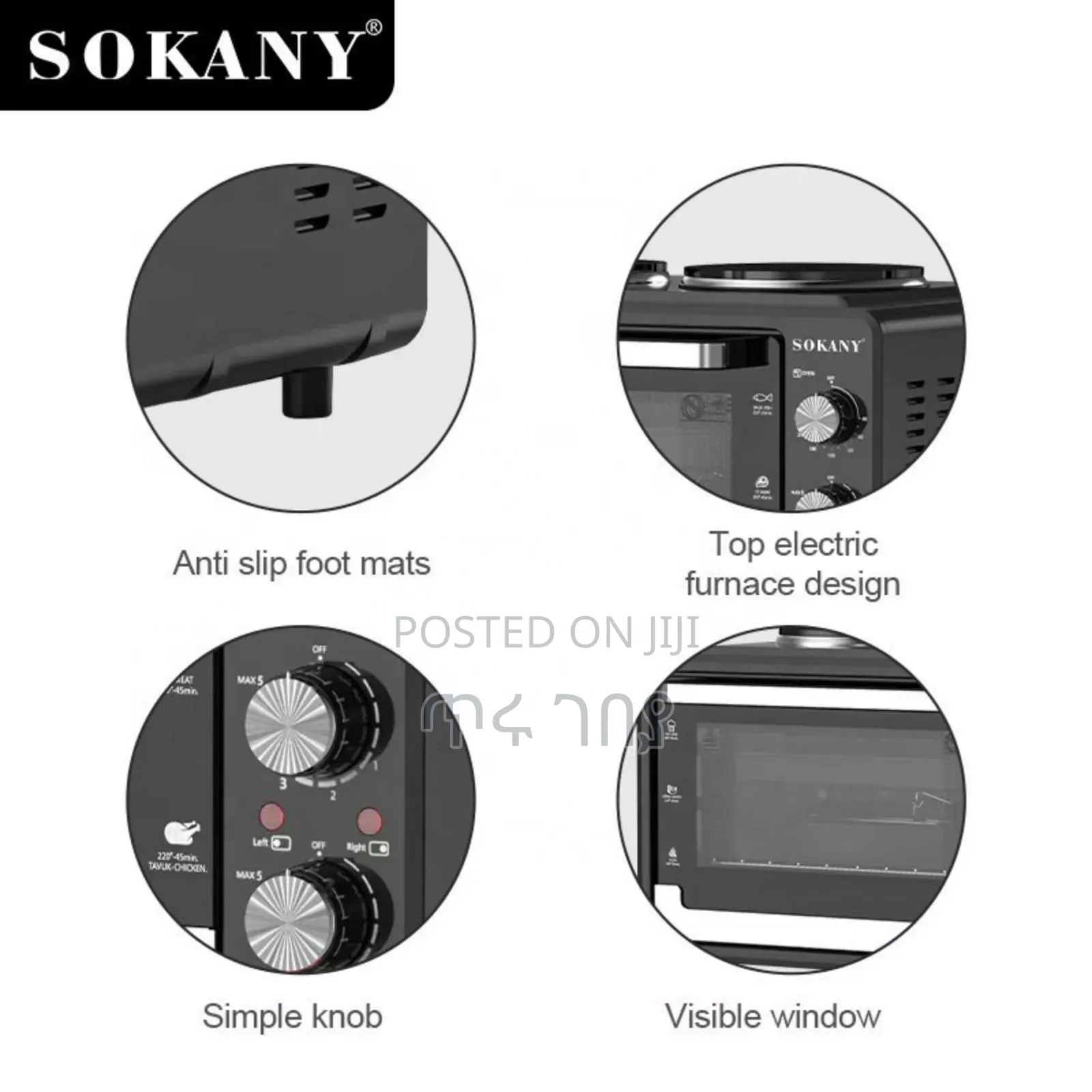 Sokany Microwave Oven 40l