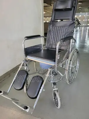 Reclining Commode Wheelchair麵工wheelchair××Wheelchair從從wheel
