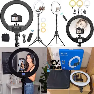 Photo - Original Rl Model Ring Light 18”