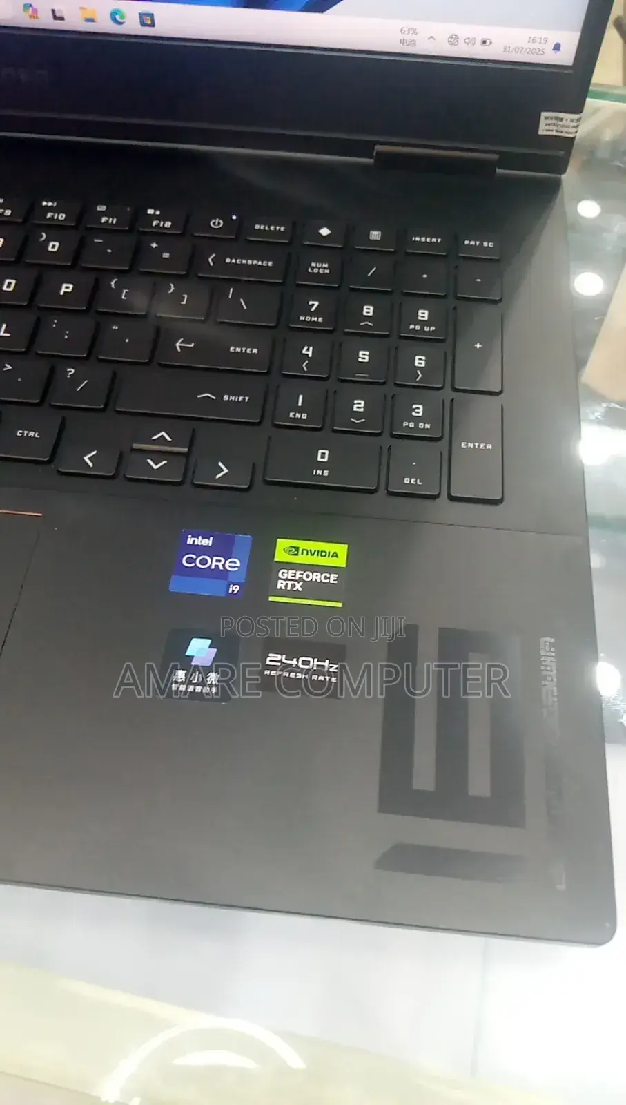 New Laptop HP Omen 16 16GB Intel Core I9 SSD 1T