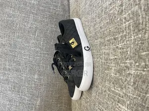 GBG Los Angeles Women's 'Black Gold Faux Leather Shoe