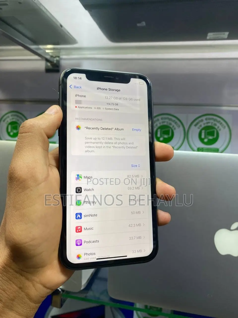 Apple iPhone 11 128 GB Black