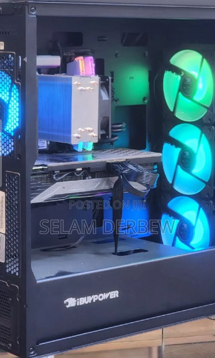 New Desktop Computer iBUYPOWER Slate 4 MR 32GB Intel Core I7 SSD 2T