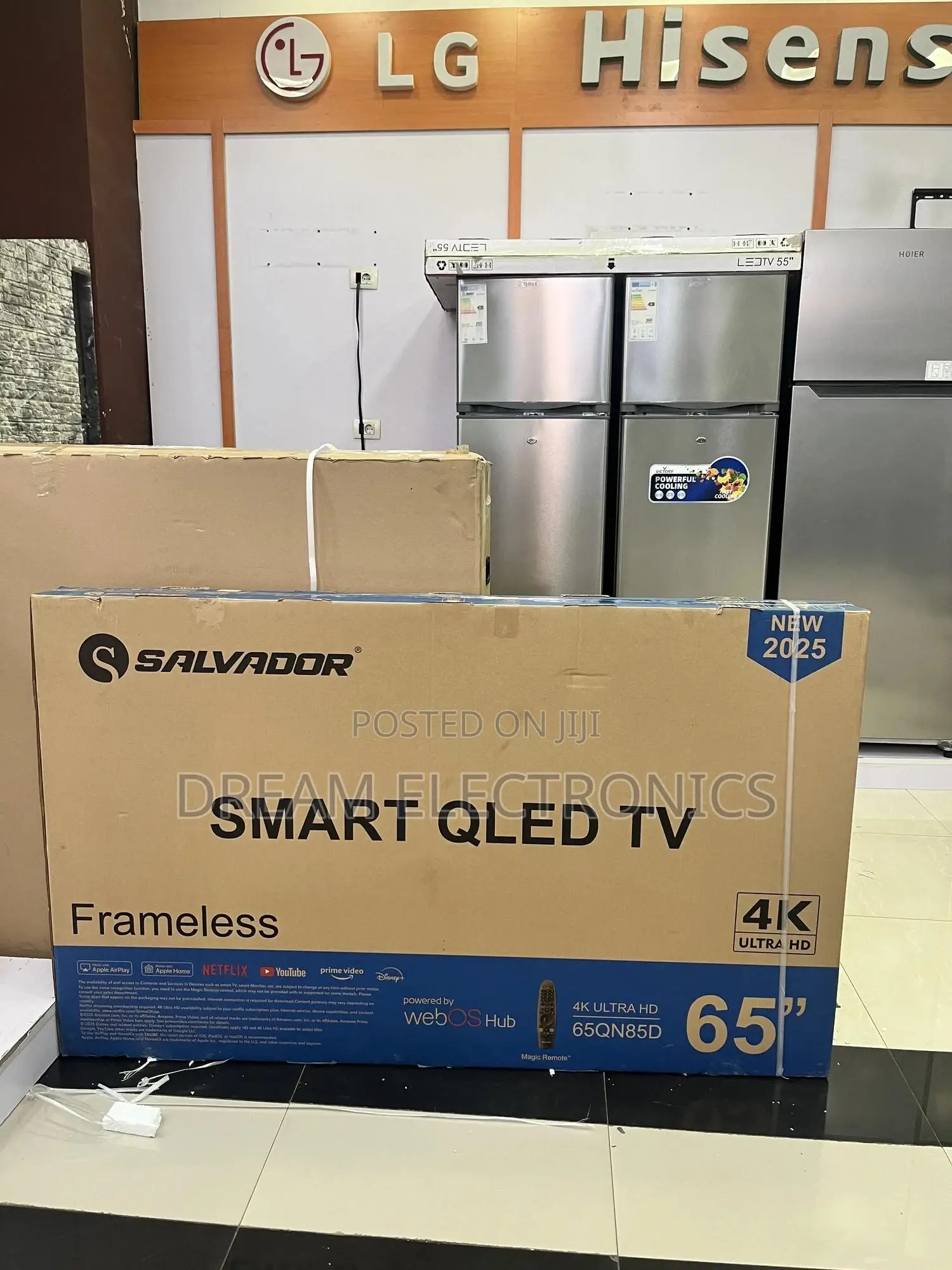 Salvador Freamless Weboss Television