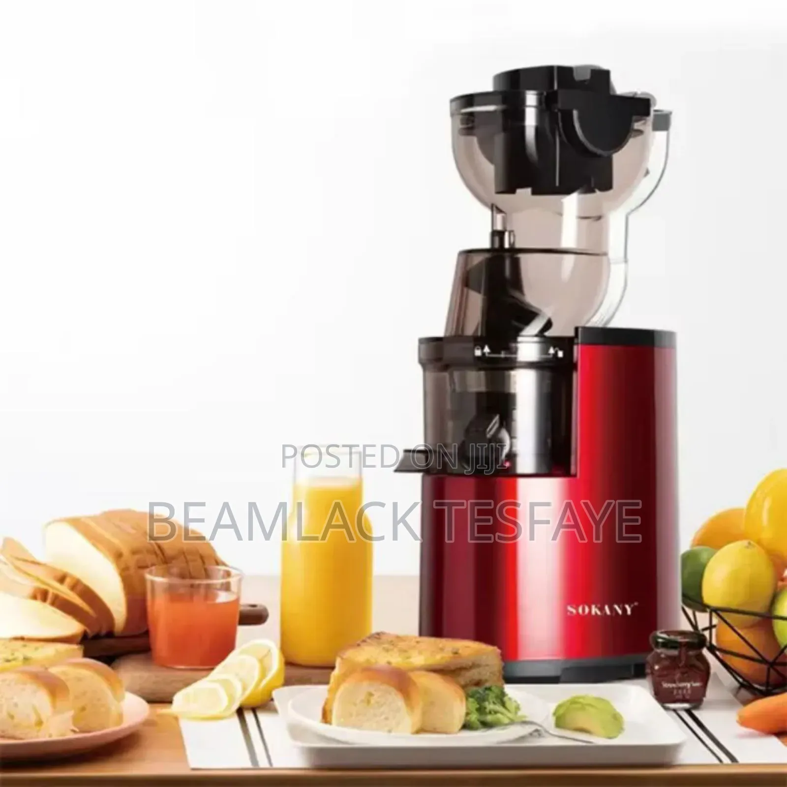Sokany Juice Exteacter ጁስን ከተረፈምርቱ እየለየ የሚያወጣ ማሽን
