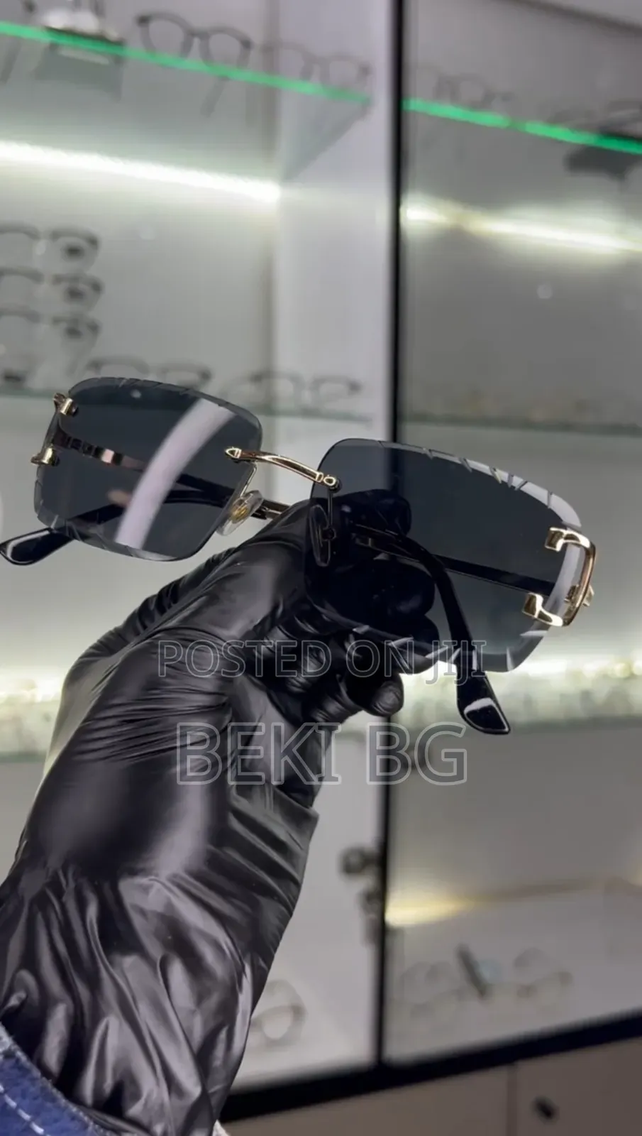 Square Rimless Glasses