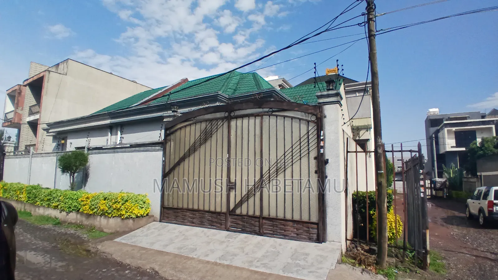 Furnished 5bdrm Villa in አዲስ አበባ, Nifas Silk-Lafto for sale