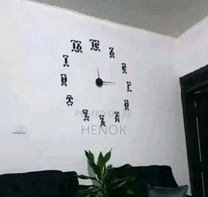 Photo - 3d የግድግዳ ሰዓቶች