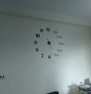 3d የግድግዳ ሰዓቶች