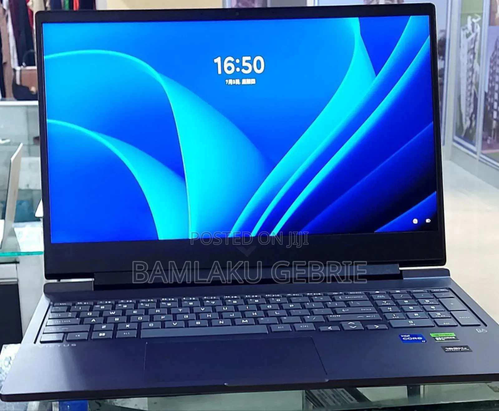 New Laptop HP Victus 16 16GB Intel Core I7 SSD 512GB