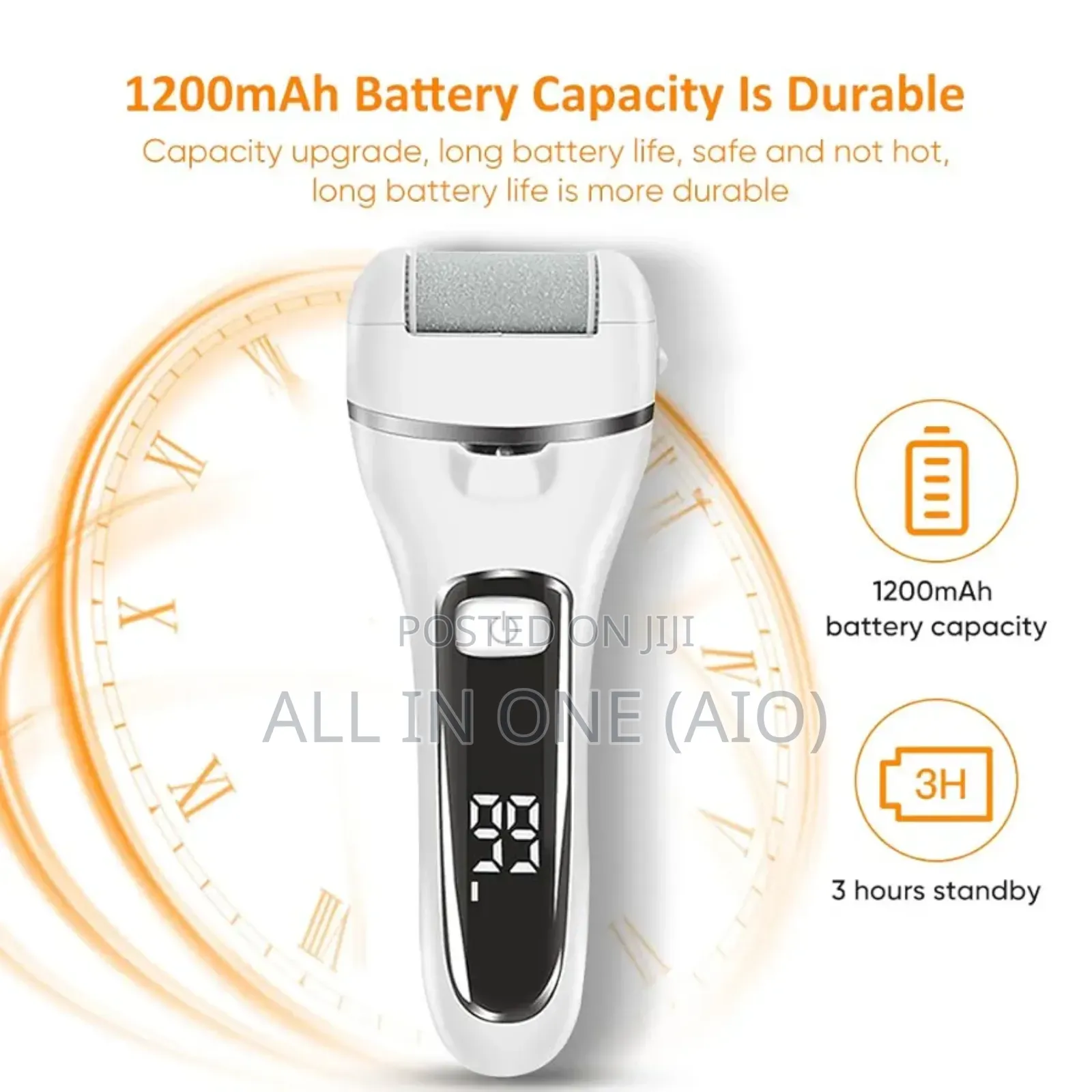 An Electric Foot Callus Remover