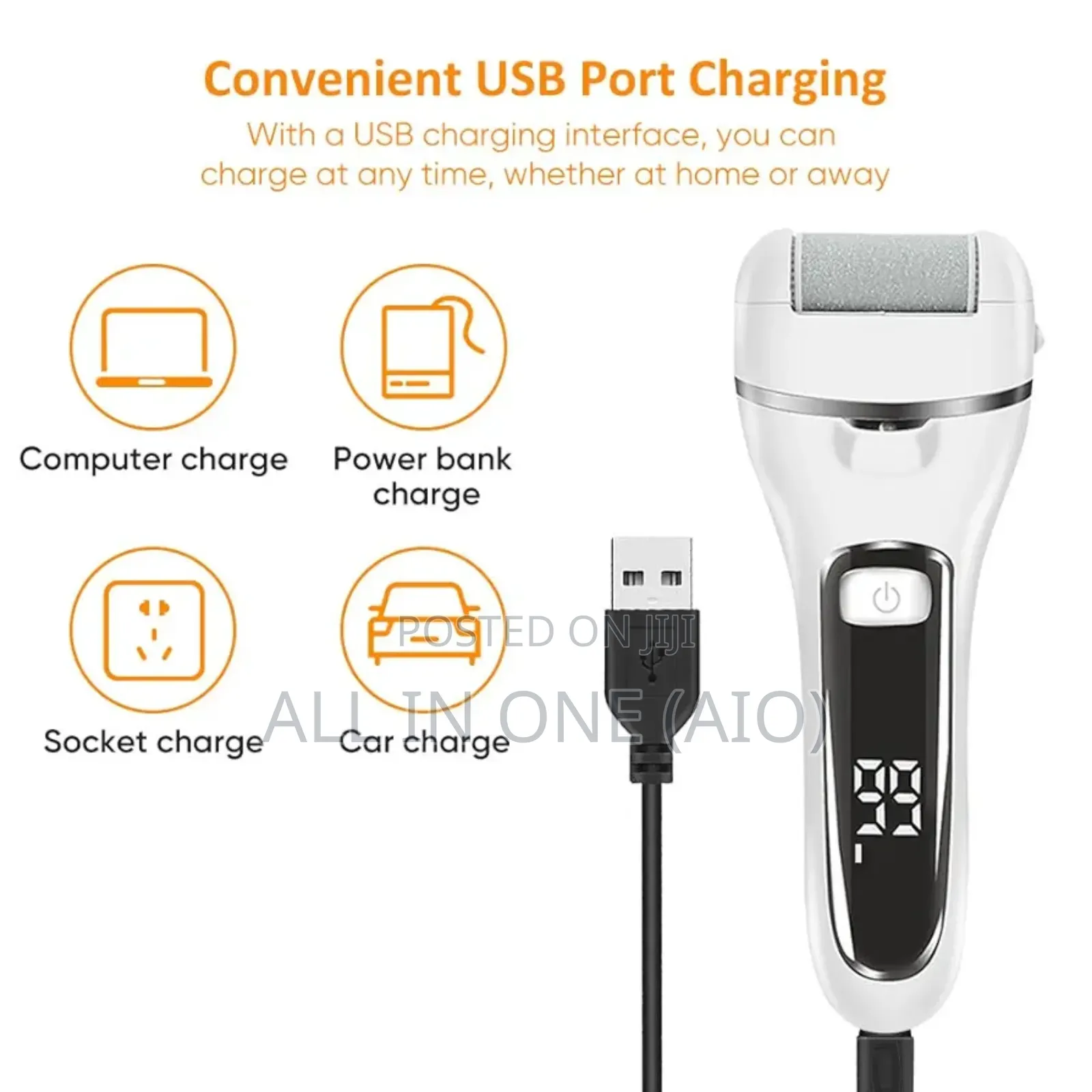 An Electric Foot Callus Remover