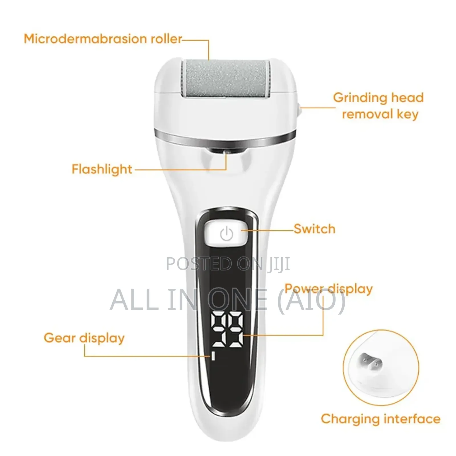 An Electric Foot Callus Remover