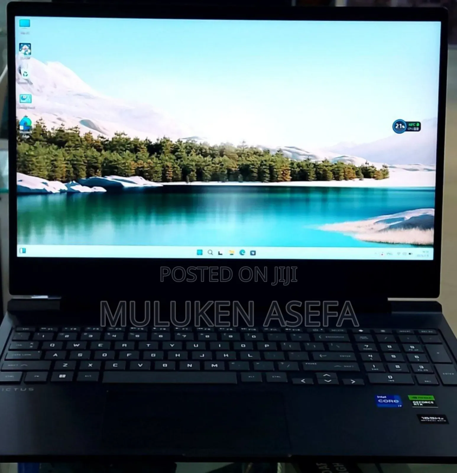 New Laptop HP Victus 16 16GB Intel Core I7 SSD 512GB