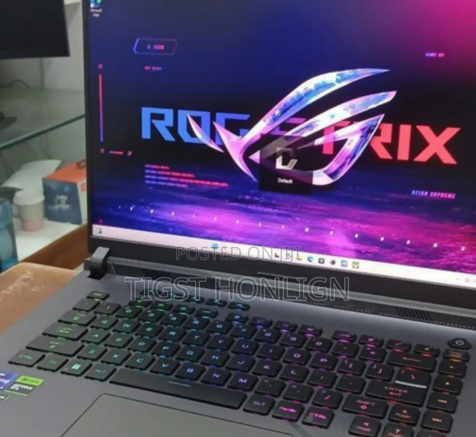 New Laptop Asus ROG Strix G15 G512 32GB Intel Core I9 SSD 1T