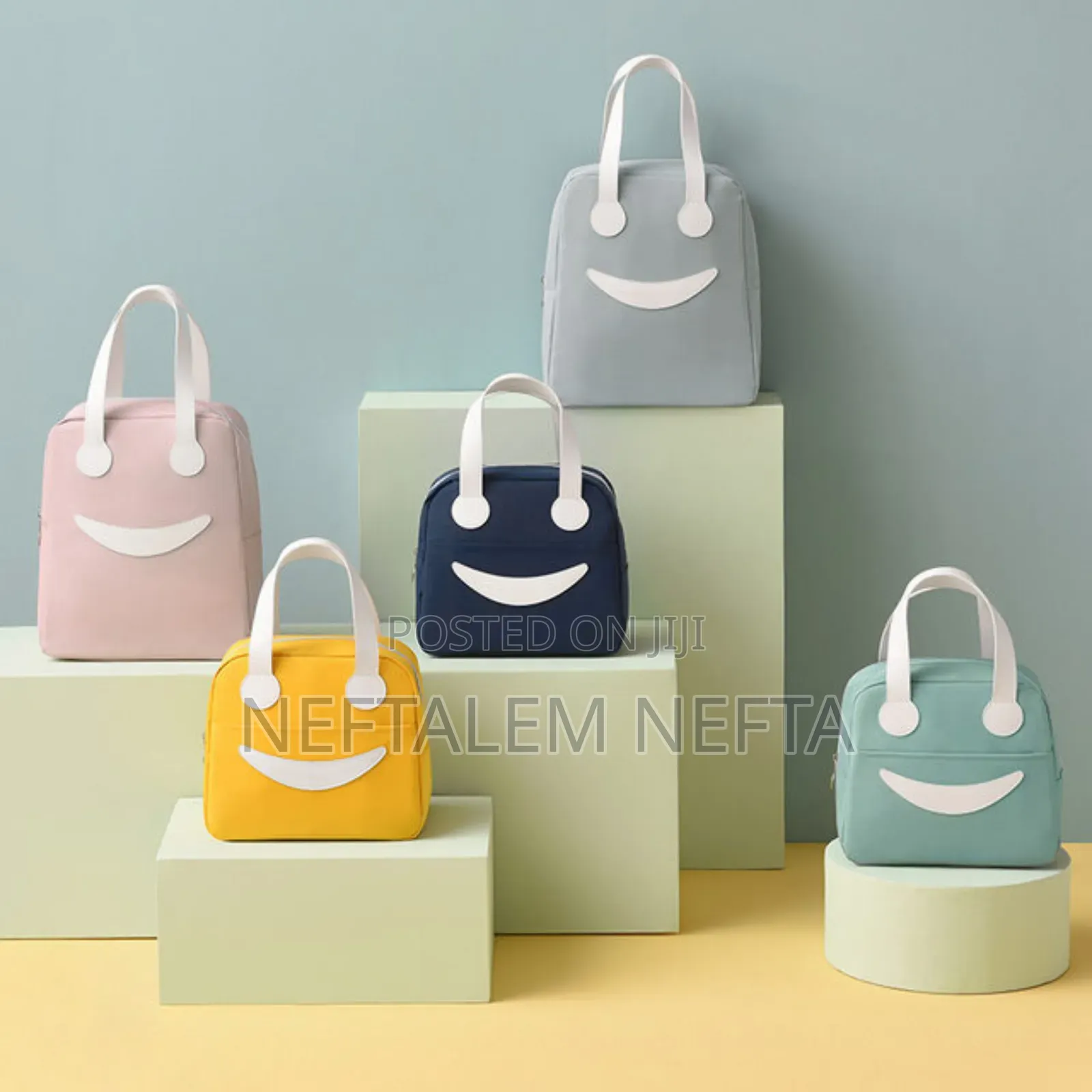 Smiley Lunch Box Bag