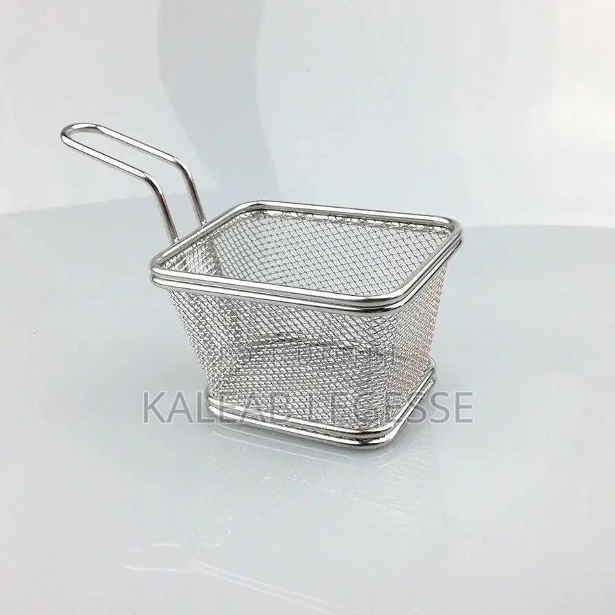 High Quality Mini Square Fried Food Table Serving