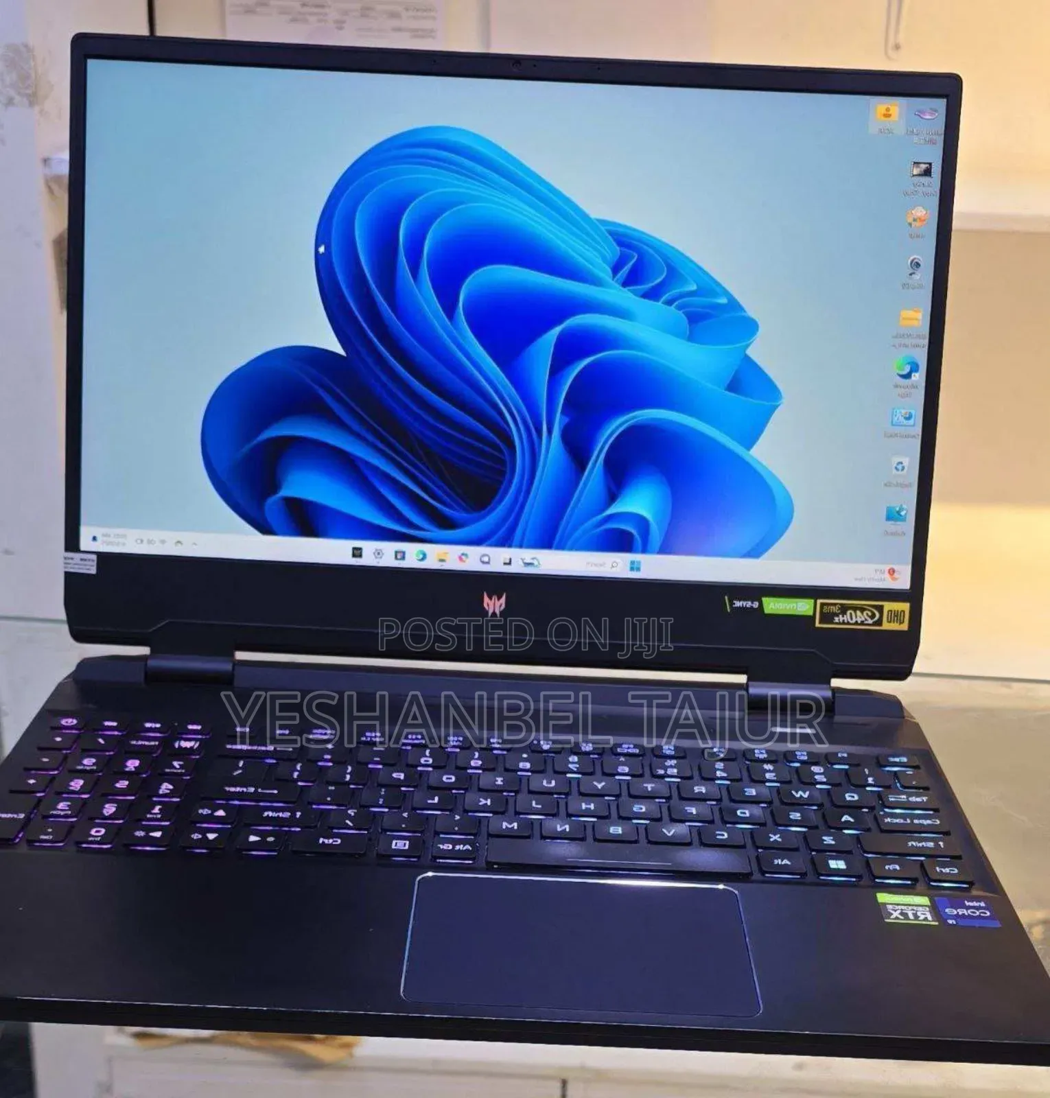 New Laptop Acer Predator Helios 300 16GB Intel Core I9 SSD 1T