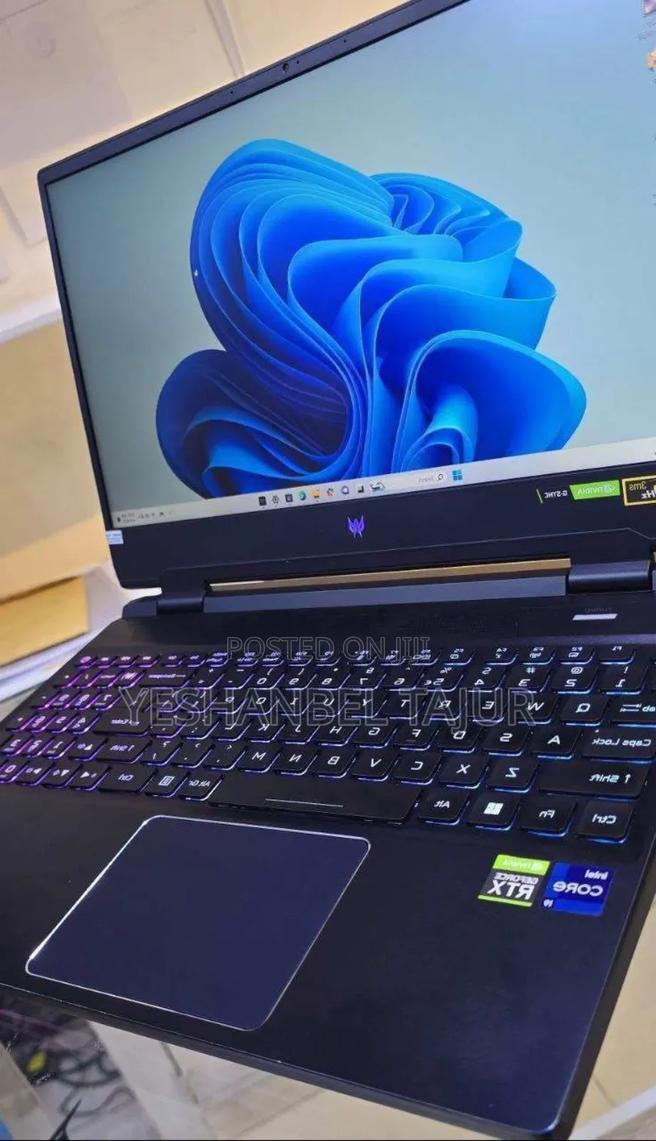 New Laptop Acer Predator Helios 300 16GB Intel Core I9 SSD 1T