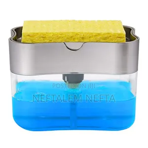 Soap Pump Dispenser With Sponge