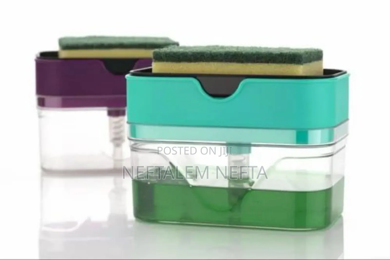 Soap Pump Dispenser With Sponge