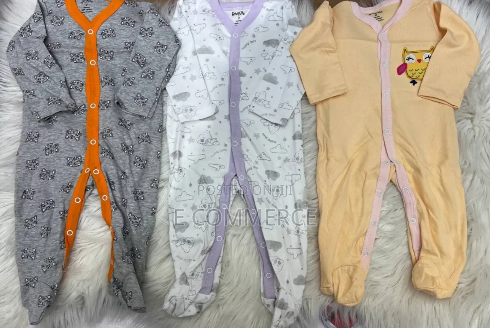 3-Piece Newborn Baby Foot
Wrapped Jumpsuit