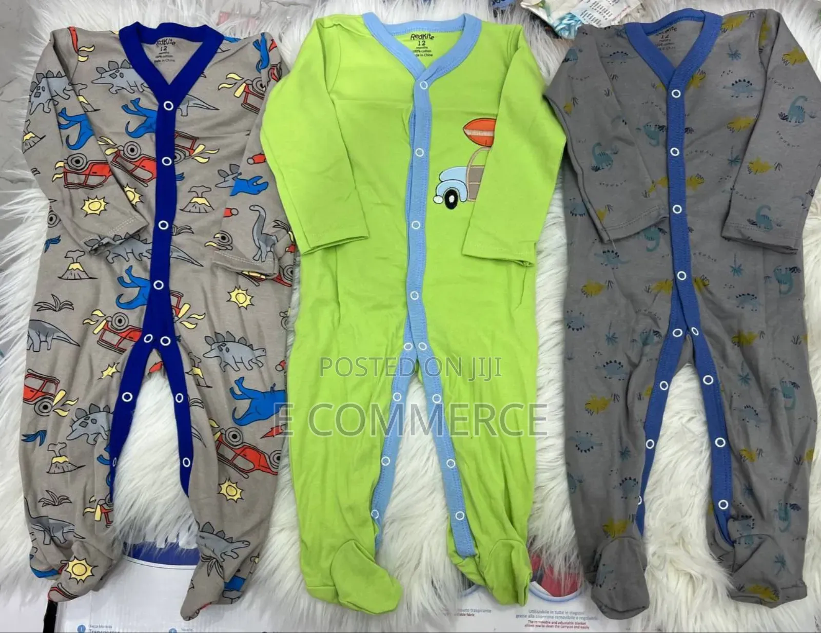 3-Piece Newborn Baby Foot
Wrapped Jumpsuit