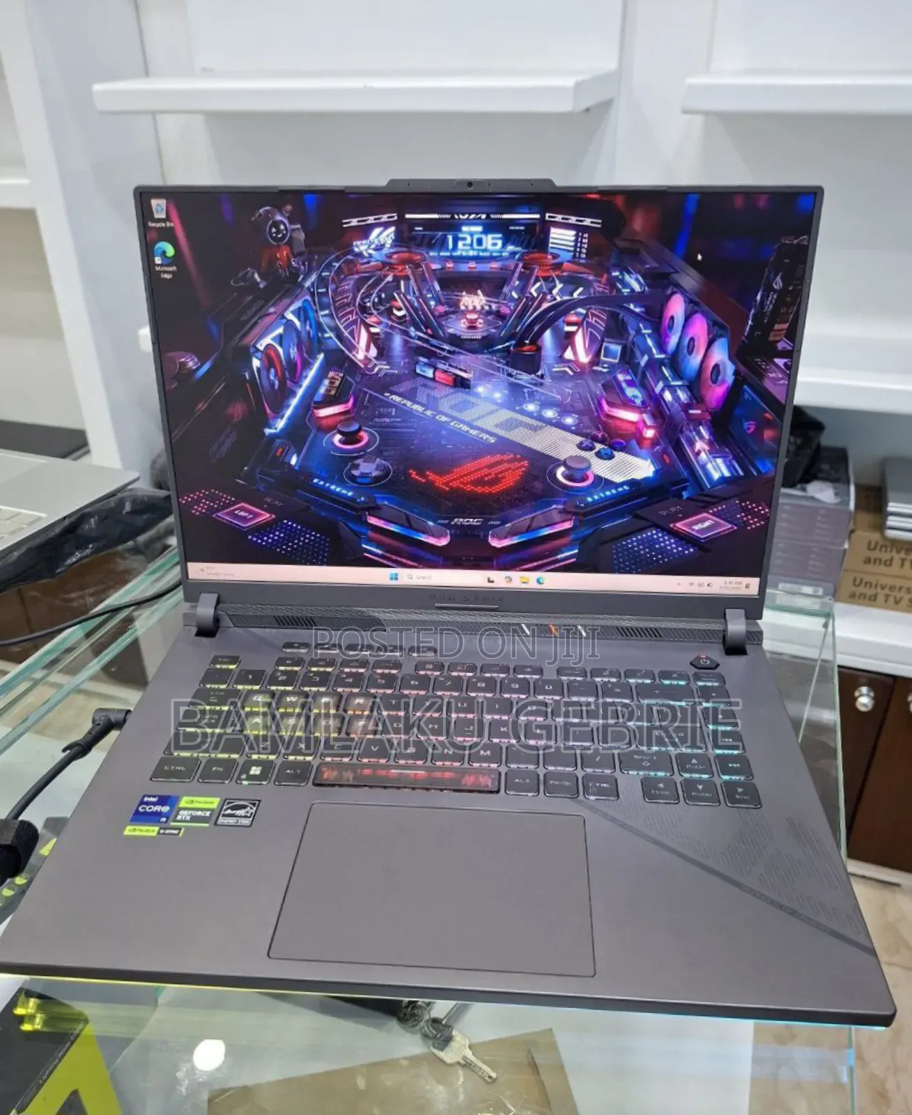 New Laptop Asus ROG Strix G16 G614 32GB Intel Core I9 SSD 1T