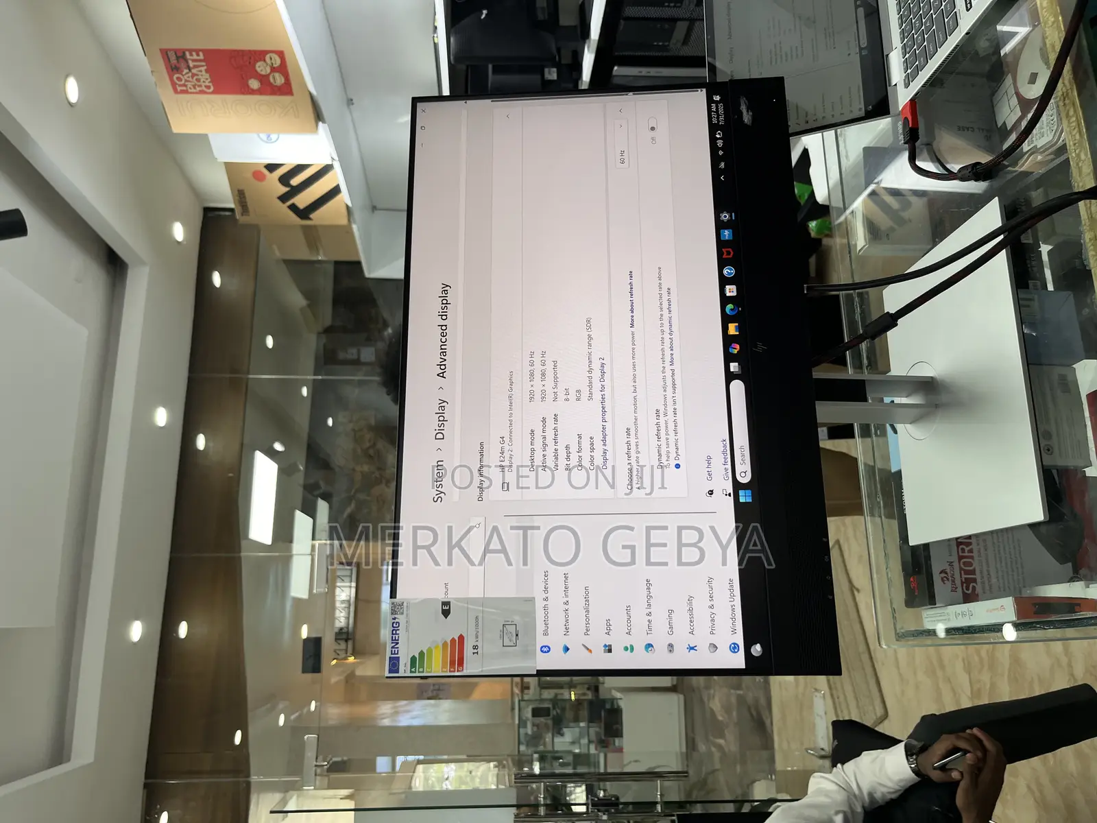  Hp Elitedisplay E233 – 23” FHD Business Monitor Clean.