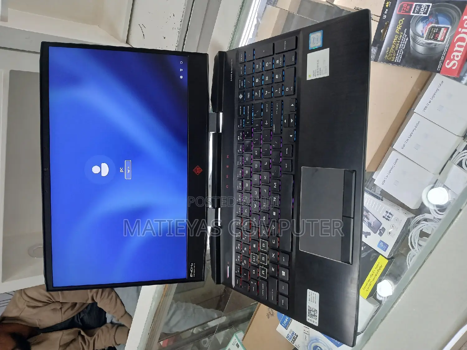 New Laptop HP Omen X 16GB Intel Core I7 SSD 512GB