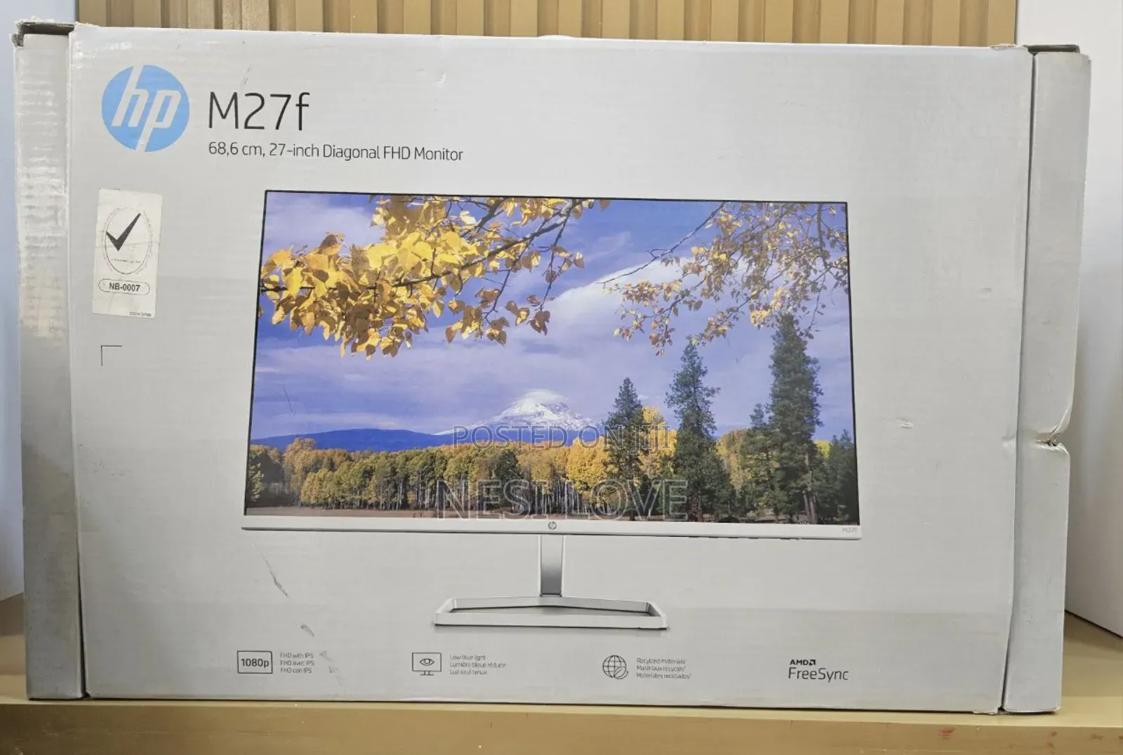 Hp 27" Inch Frameless Monitor