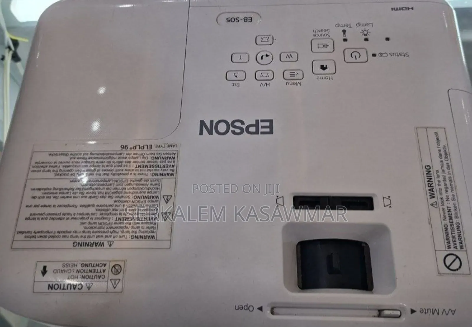 Epson Projector Model Name: Eb-S04 Hardware In