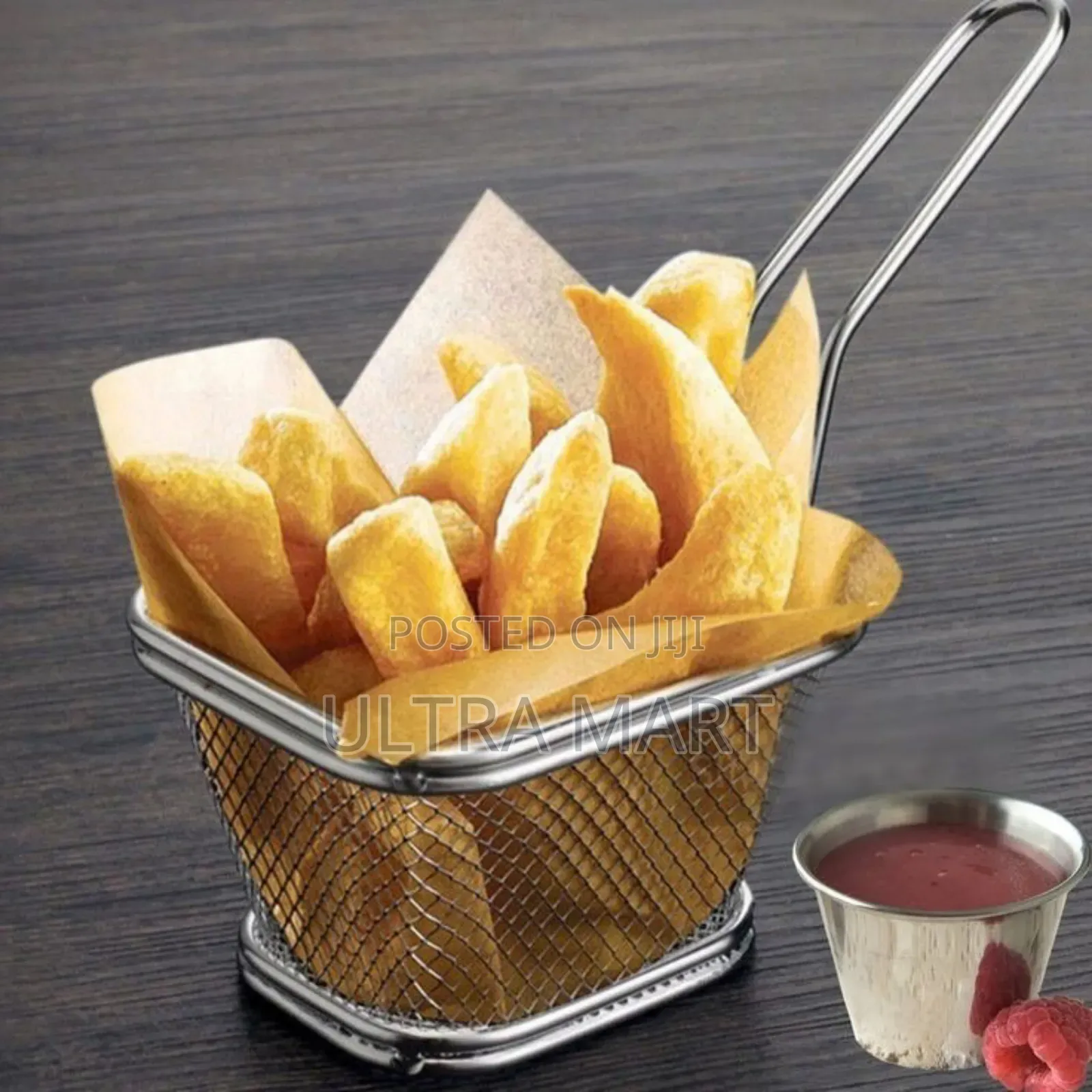 Square Fried Table Serving