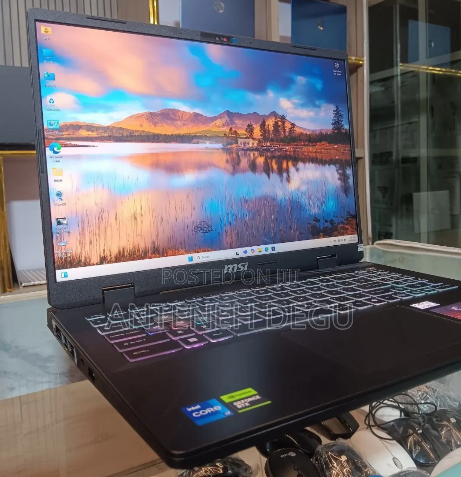 New Laptop MSI 16GB Intel Core I7 SSD 1T