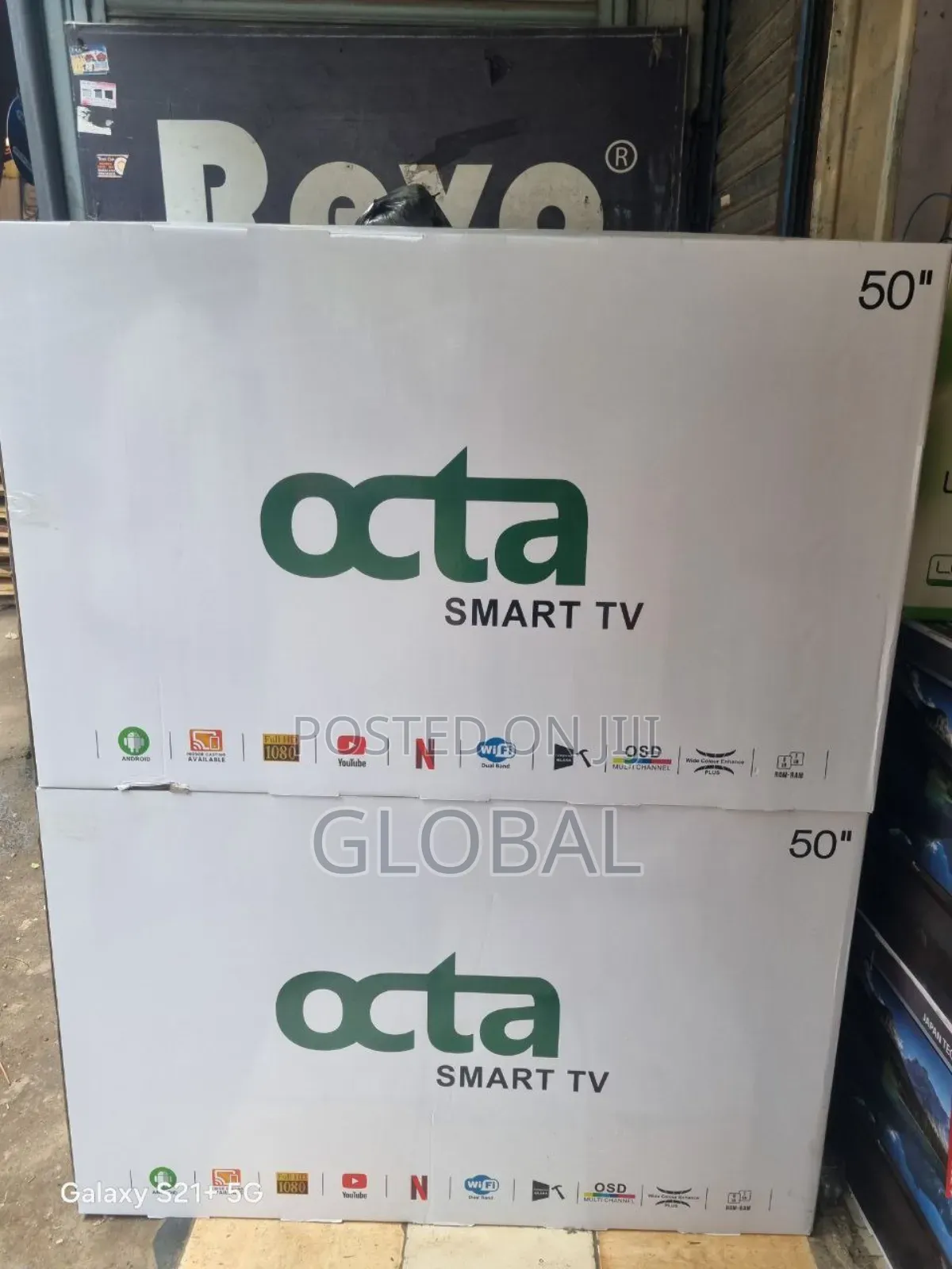 Octa 50inch Smart Tv
