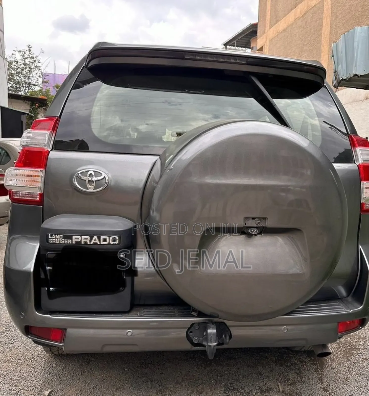 Toyota Land Cruiser Prado 2015 Gray