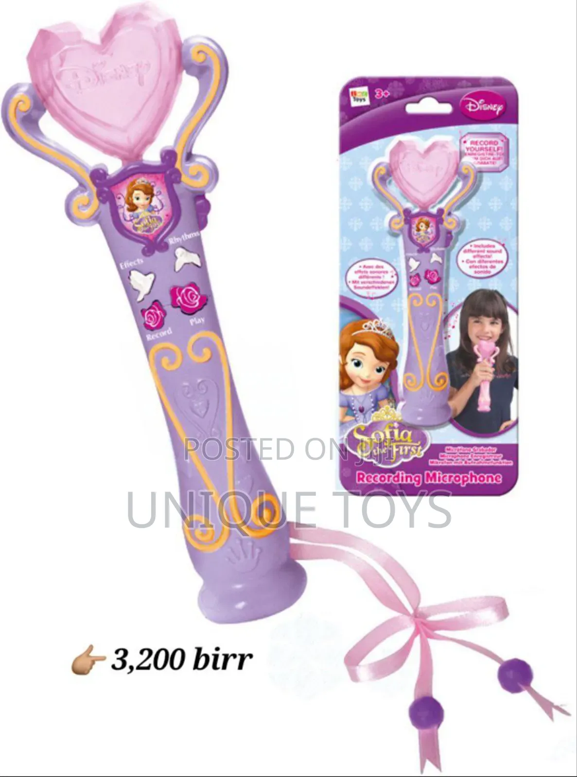 Disney Sofia the First Recording Microphone