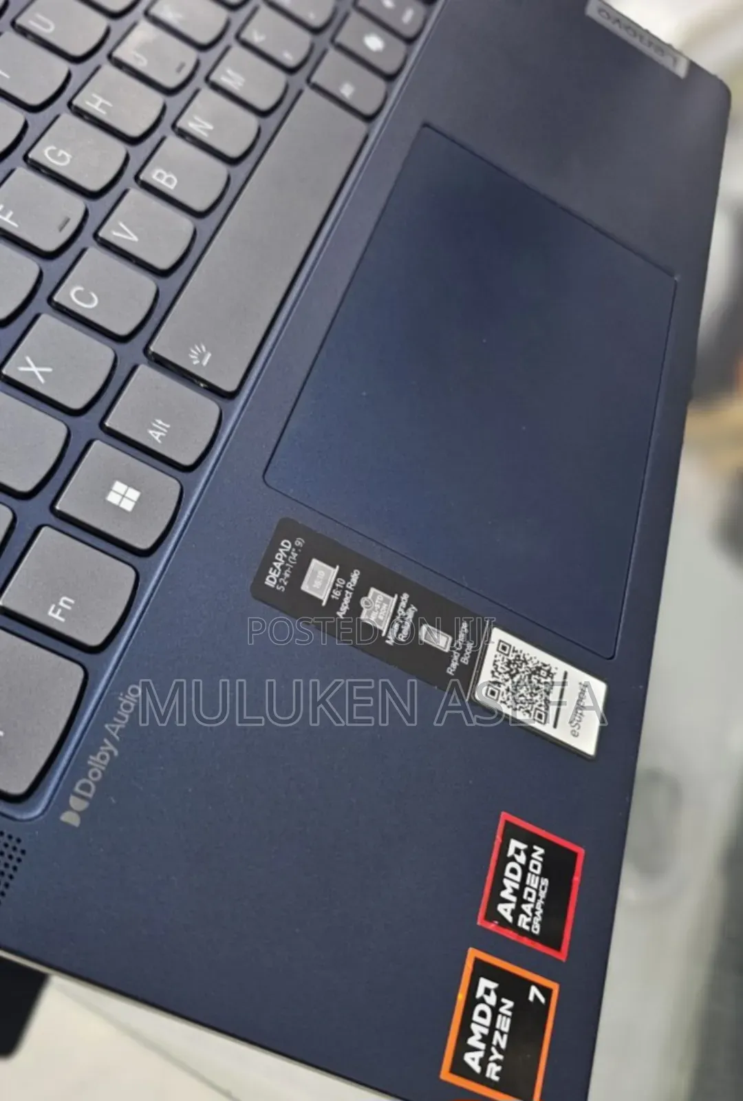 New Laptop Lenovo IdeaPad 1 16GB AMD Ryzen 7 SSD 1T