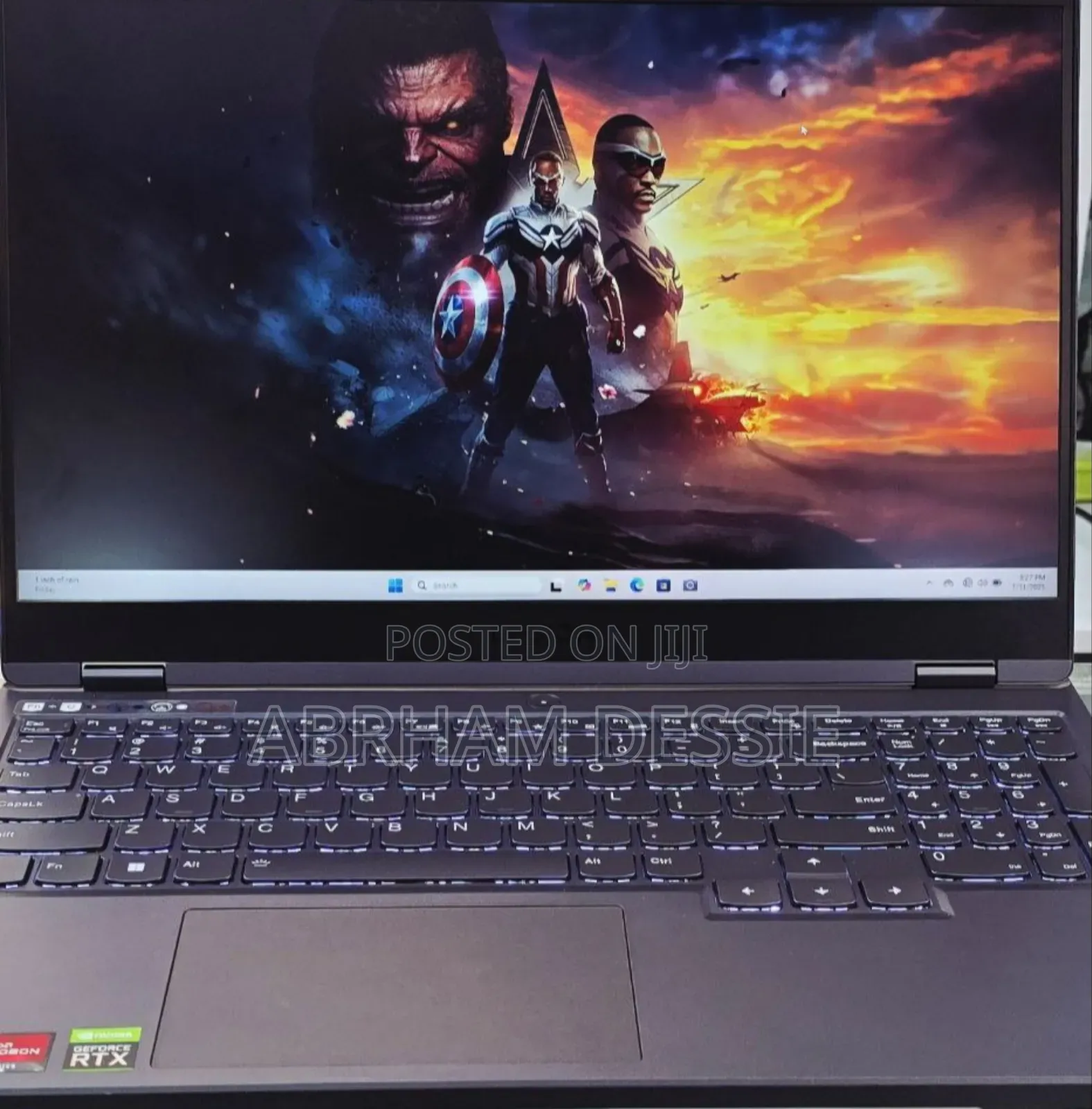 New Laptop Lenovo Legion 5 12GB AMD Ryzen 5 SSD 1T
