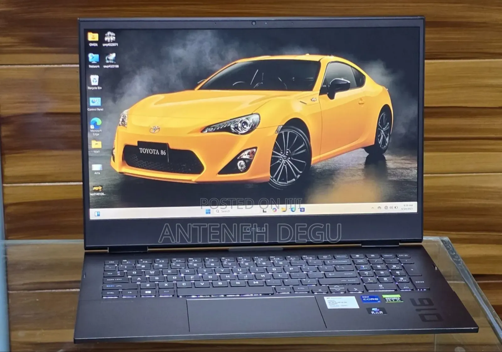 New Laptop HP Omen 16 16GB Intel Core I7 SSD 512GB