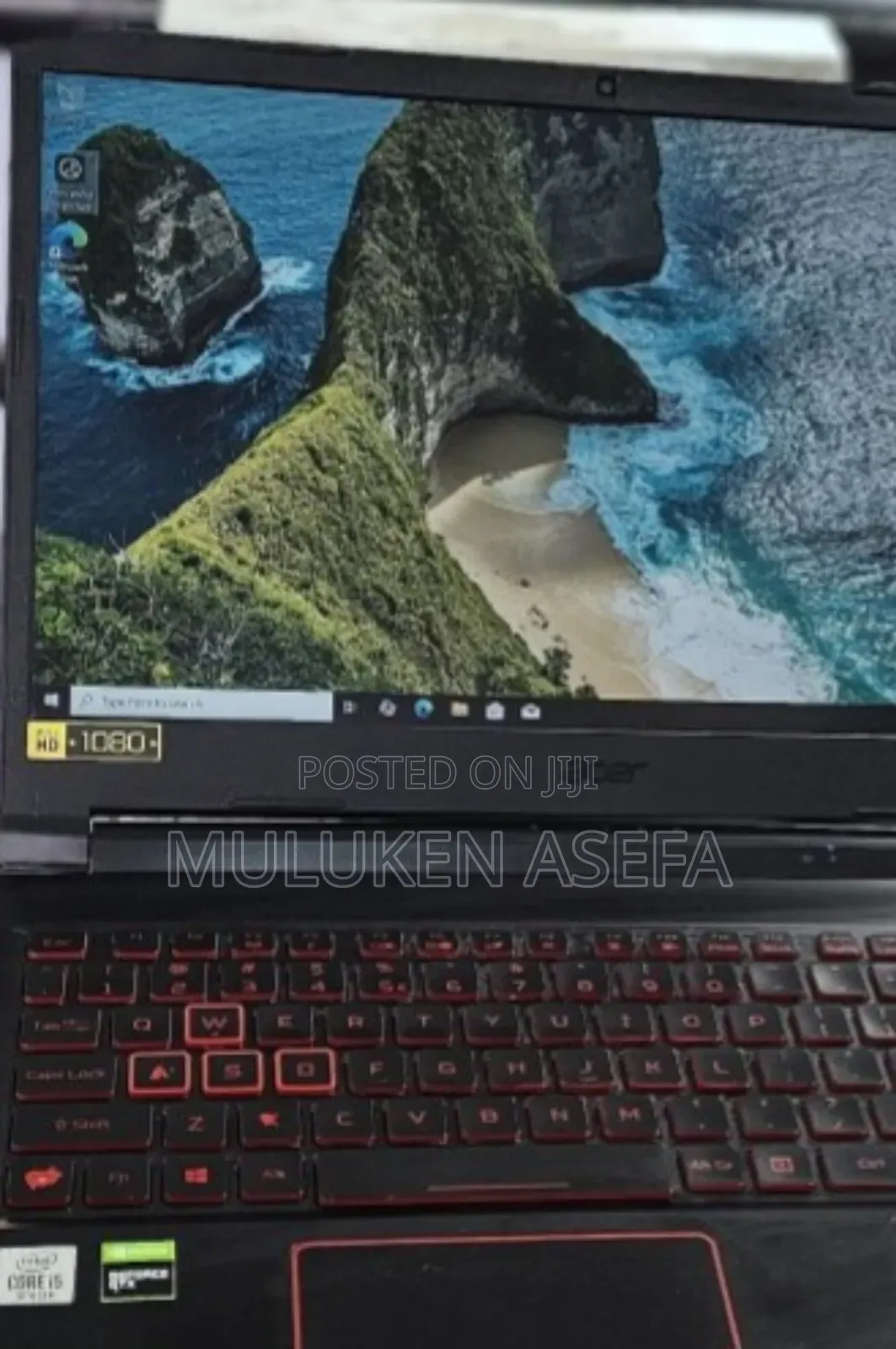New Laptop Acer Nitro 5 16GB Intel Core I5 SSD 256GB