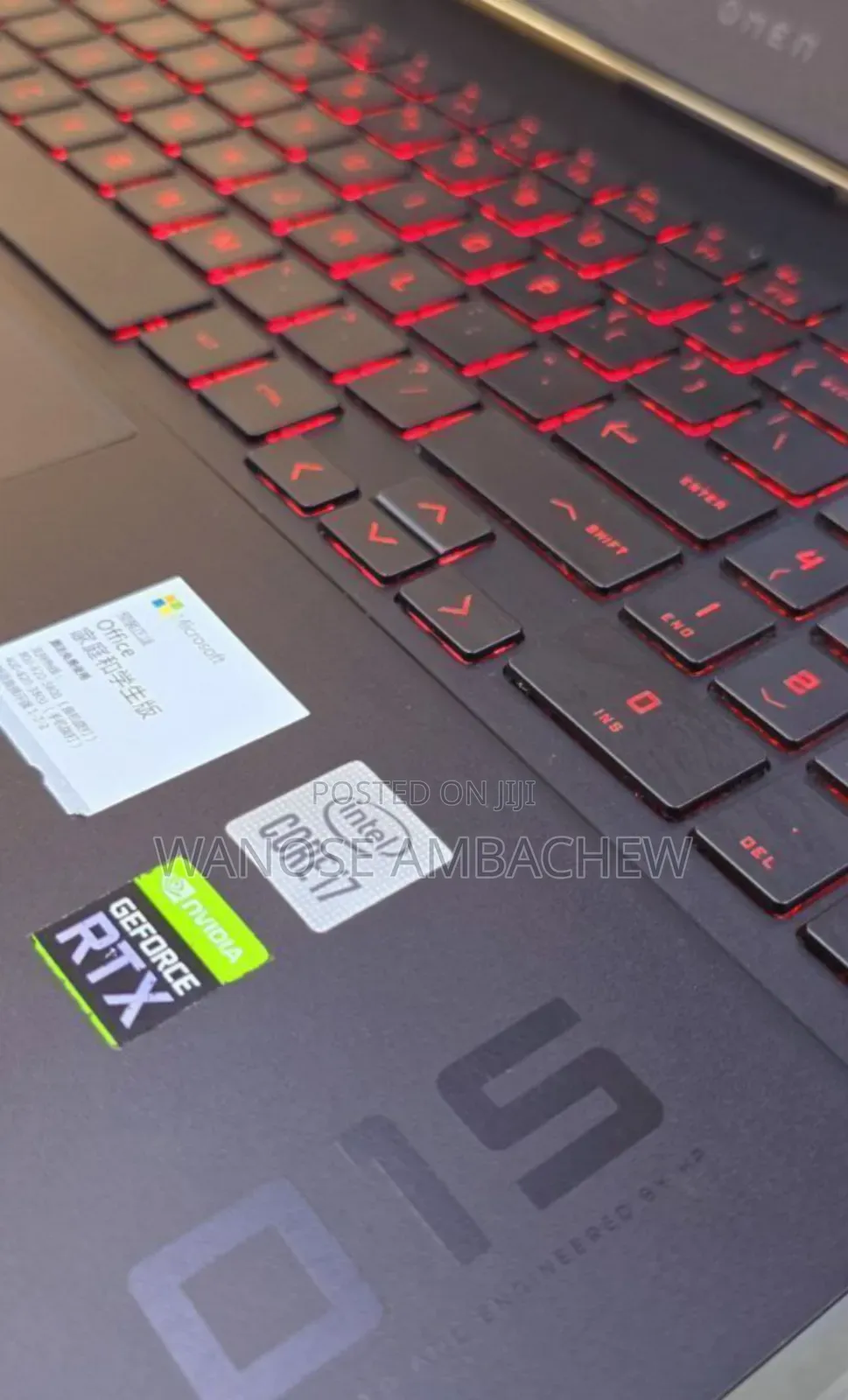 New Laptop HP Omen 15 16GB Intel Core I7 SSD 1T