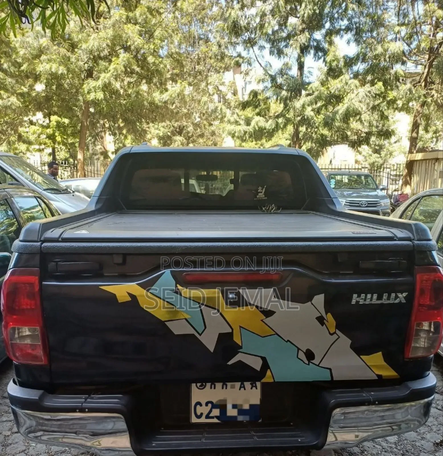 Toyota Hilux 2017 Matt Black